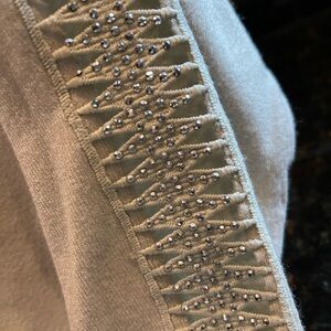 Sparkly sleeved top.  Holiday or festive outing. NWOT and never worn.